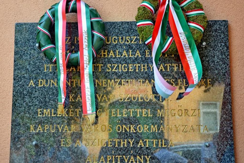 Szigethy Attilra emlkeztek Kapuvron